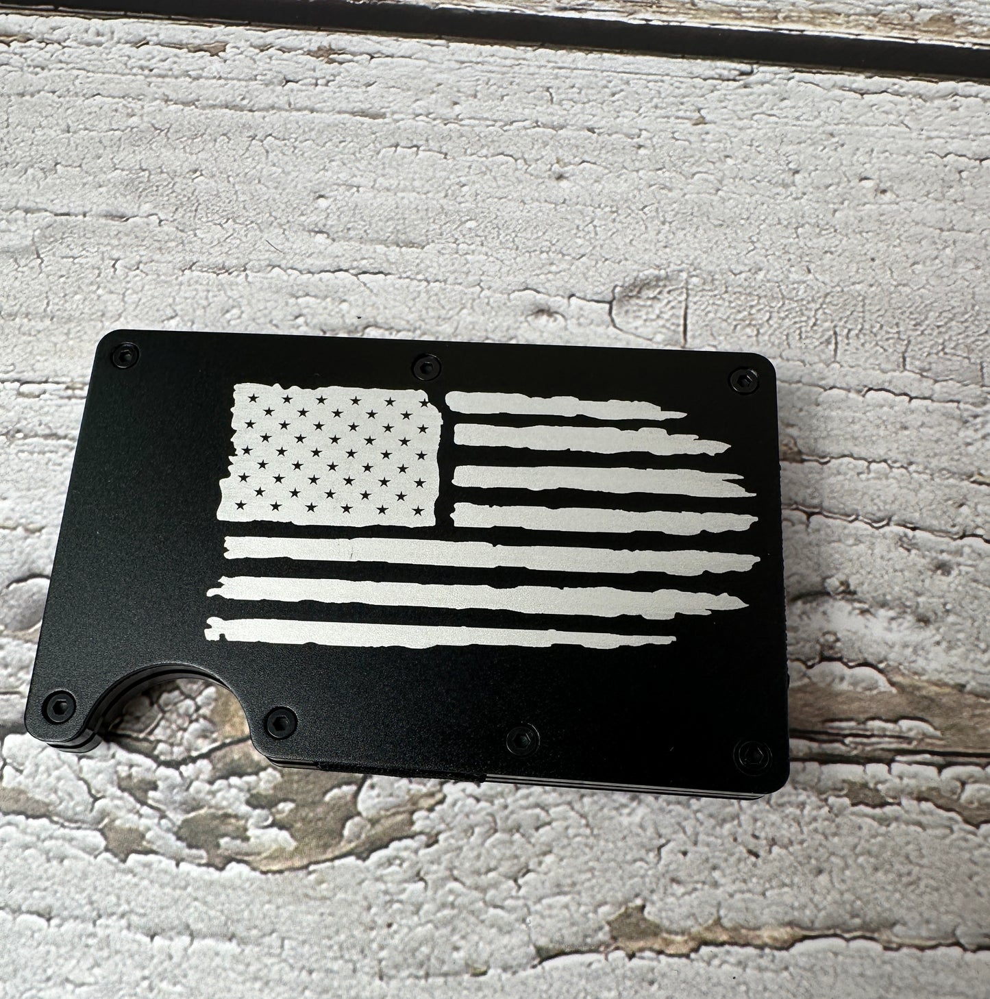 Personalized Metal Minimalist Wallet