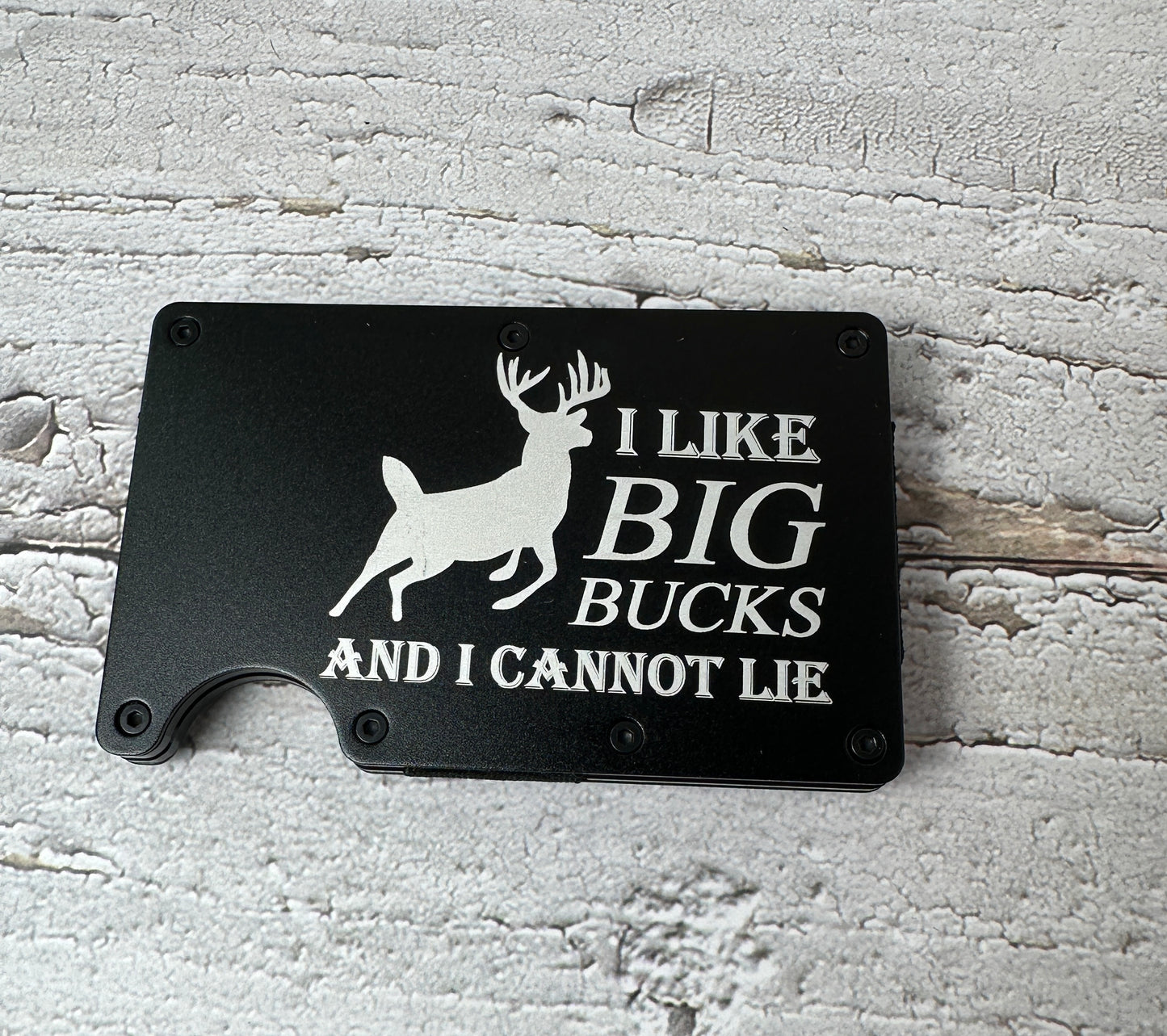 Personalized Metal Minimalist Wallet