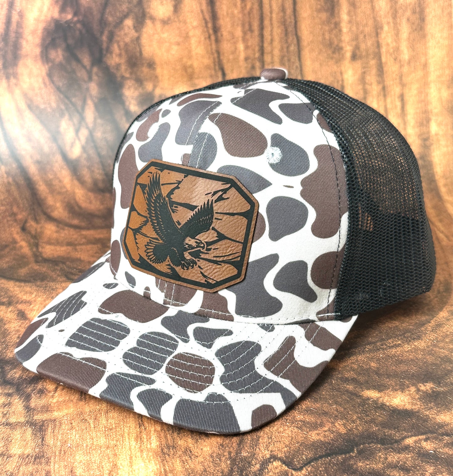 Custom Leather Patch Hats