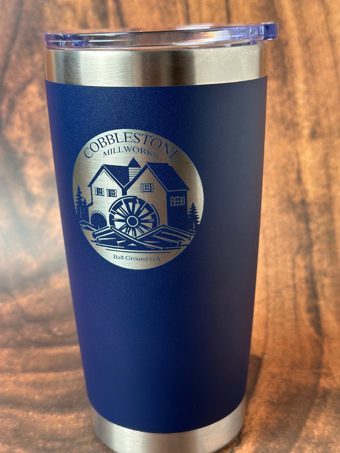 Custom Engraved 20 oz Stainless Steel Tumbler