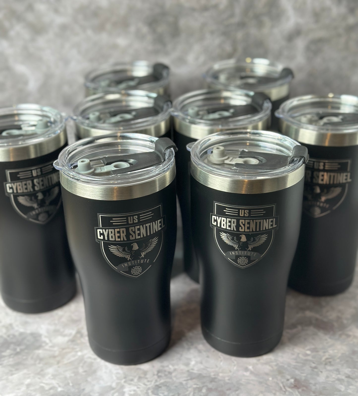 Custom Engraved 20 oz Stainless Steel Tumbler