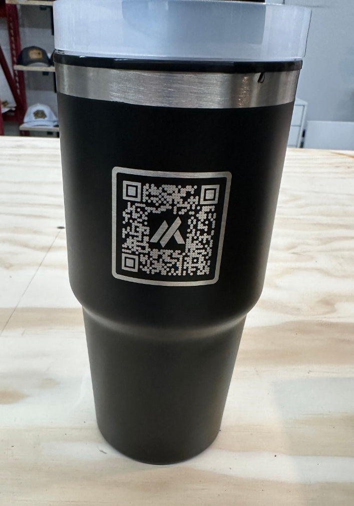 Custom Engraved 20 oz Stainless Steel Tumbler