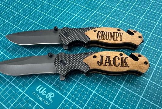 Custom Engraved Pocket Knife